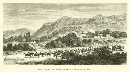 Les fermes de Choquechima et Sahuyaco